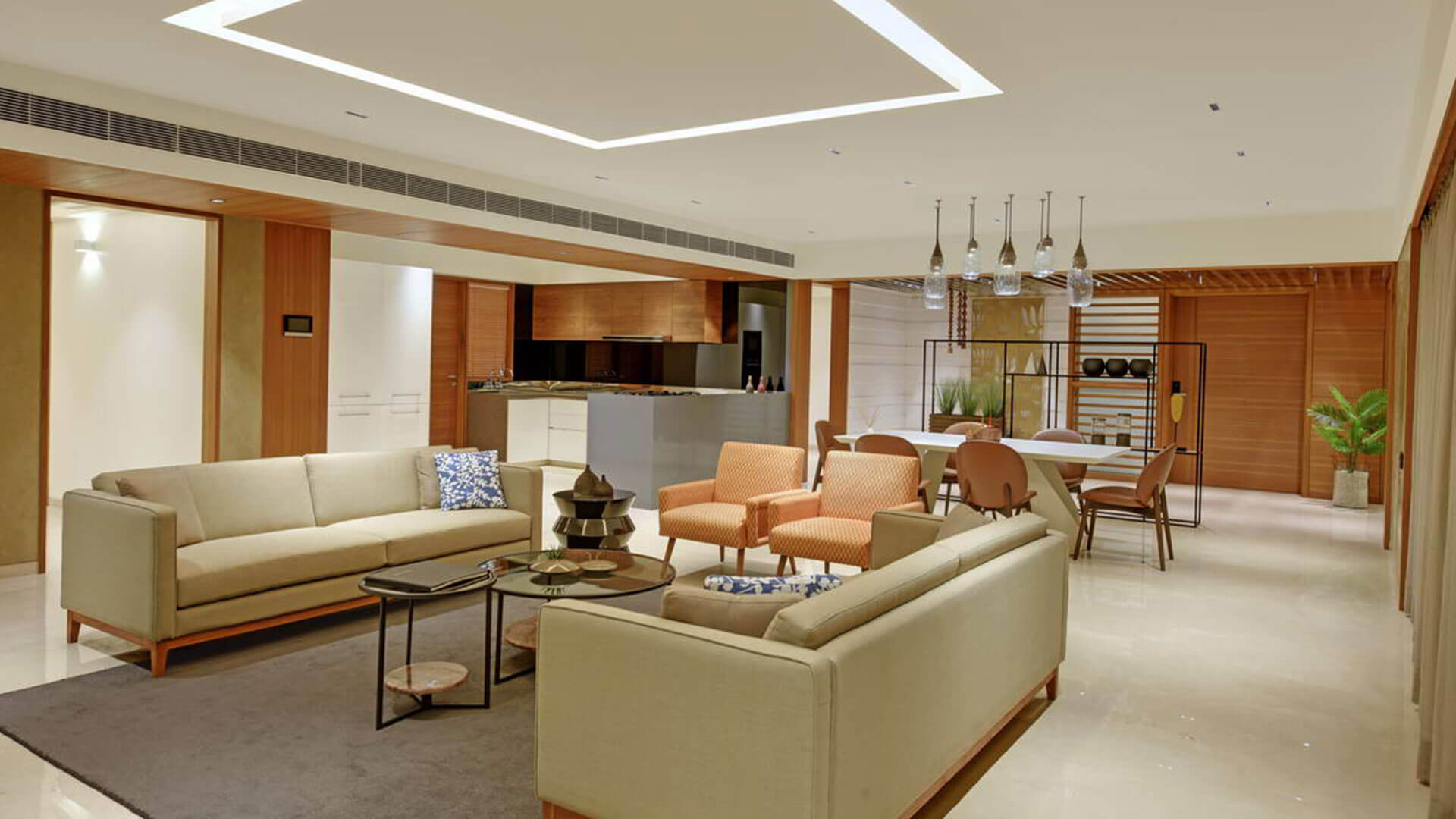 The luxurious interior in the house of Arista Buildcon-Eminence24